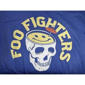 Foo Fighters Oversized Graphic T-Shirt - LG/XL